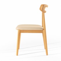 Kit com duas Cadeiras Palla 02 - Encosto Rattan Tingido, Madeira Maciça Tauari, Montadas. - Madeira Decor