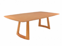 Mesa de Jantar Bossa - 1,80x1,00 -  Laminada em Madeira Maciça Tauari. - Madeira Decor